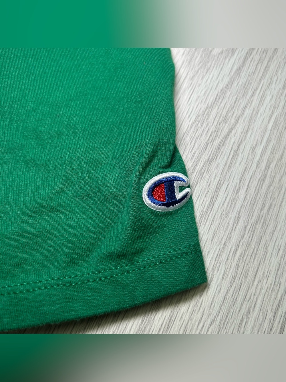 Champion Join The Club Men’s Graphic T-Shirt Running Track 2-Sided Green sz 2XL - Picture 6 of 10